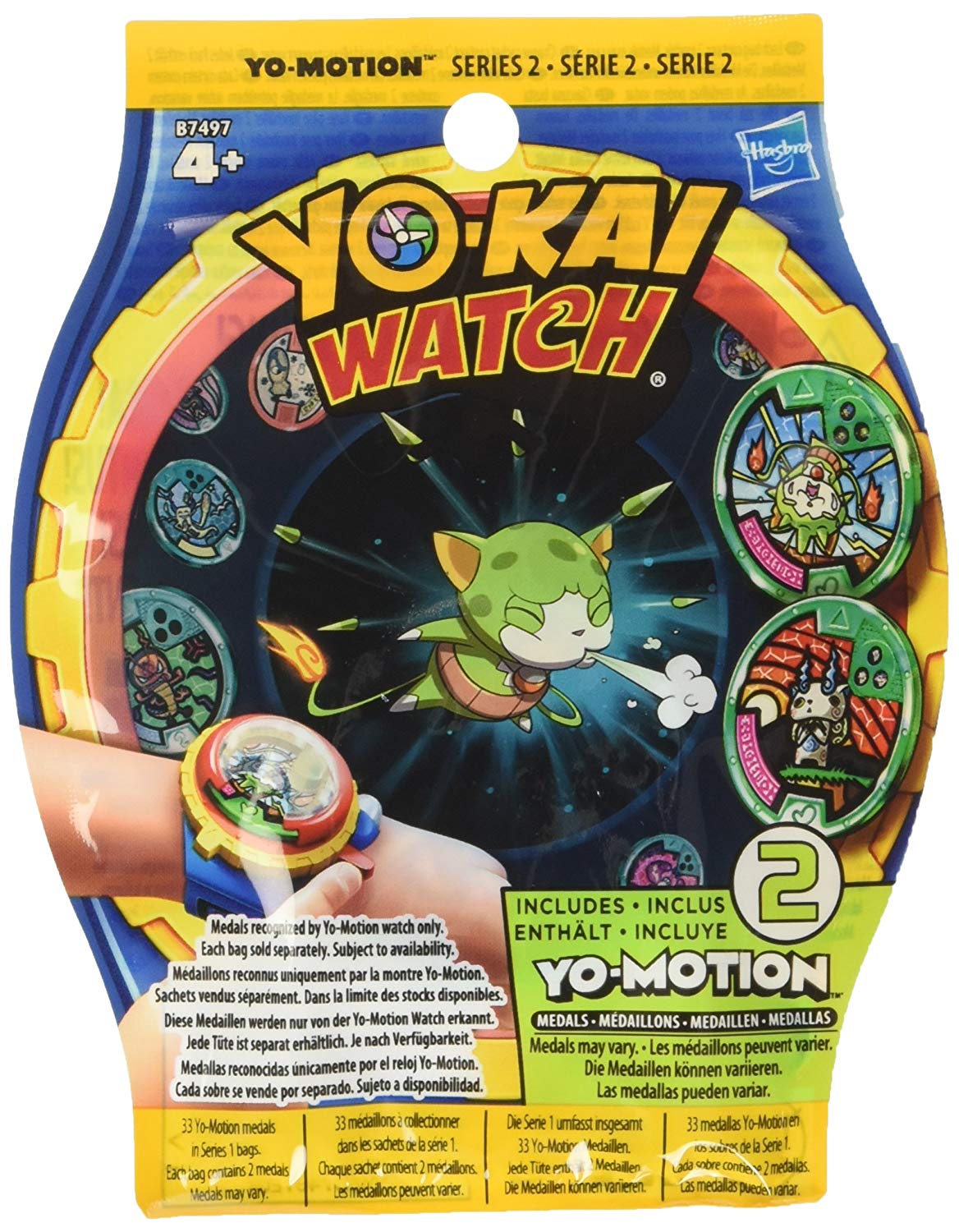 Yokai Watch - Sobres sorpresa con 2 Yo-Motion