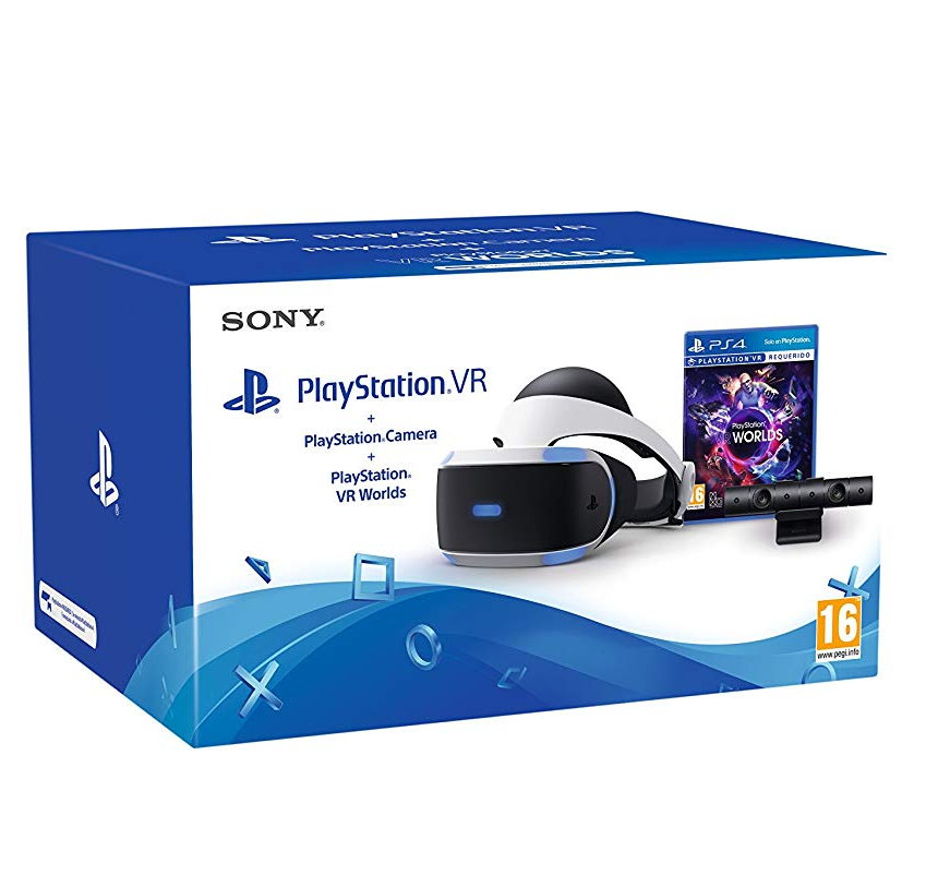 Pack PlayStation VR, Cámara y VR Worlds solo 195€