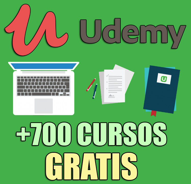 Cursos de udemy GRATIS - Más de 700 cursos virtuales gratis disponibles