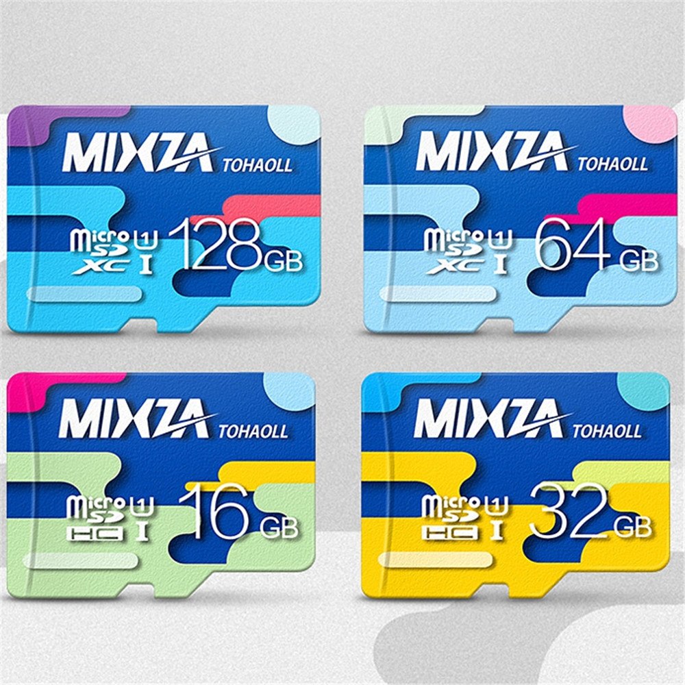 TOHAOLL MIXZA coloridas Series 32GB Micro SD memoria tarjeta dispositivo de almacenamiento: de 32 gb