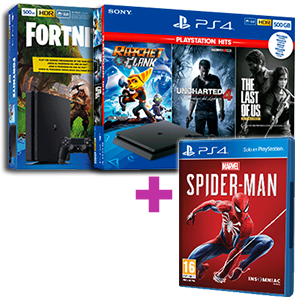 Playstation 4 a elección + Marvel's Spiderman de regalo