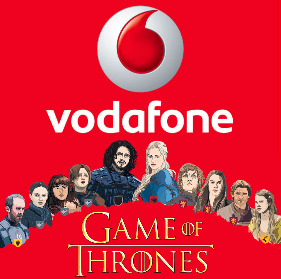Temporadas GRATIS de juego de tronos durante tres días gracias a Vodafone + Concurso