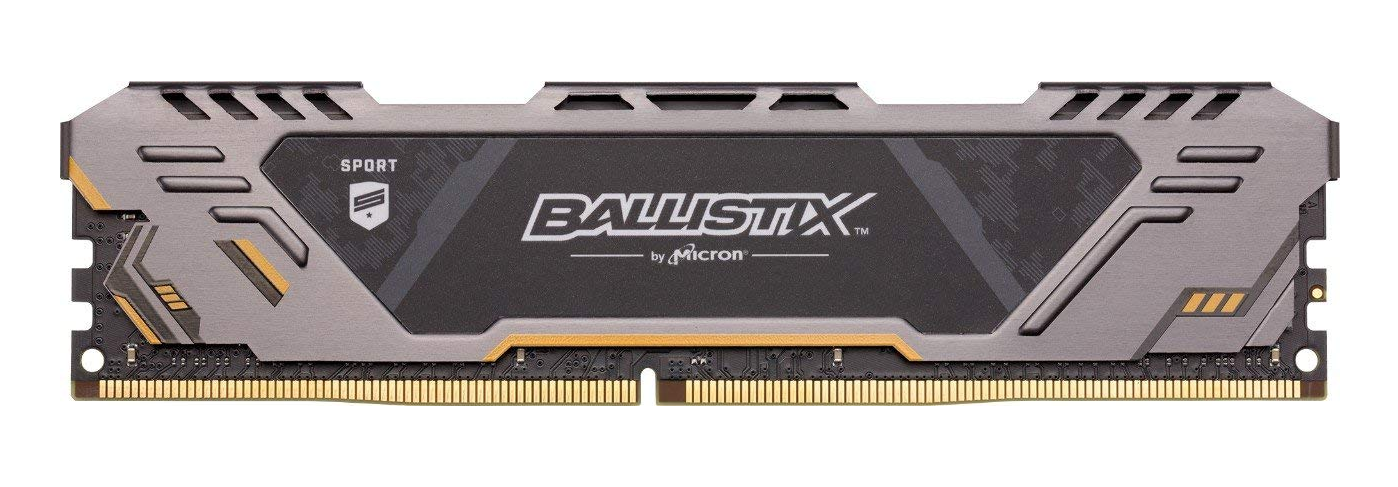 64GB de RAM DDR4 Ballistix Sport AT BLS4K16G4D26BFST
