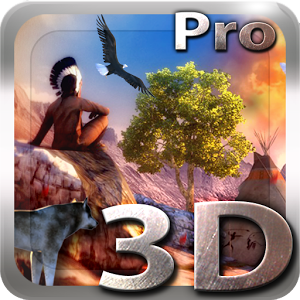 Fondos animados para celular: Native American 3D PRO a solo 0€