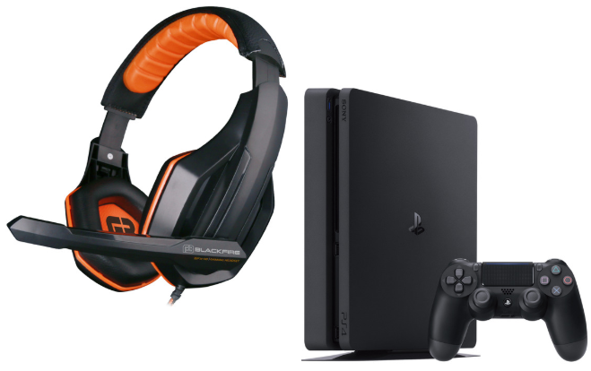 PS4 Slim 500GB + Auriculares Gaming solo 199€