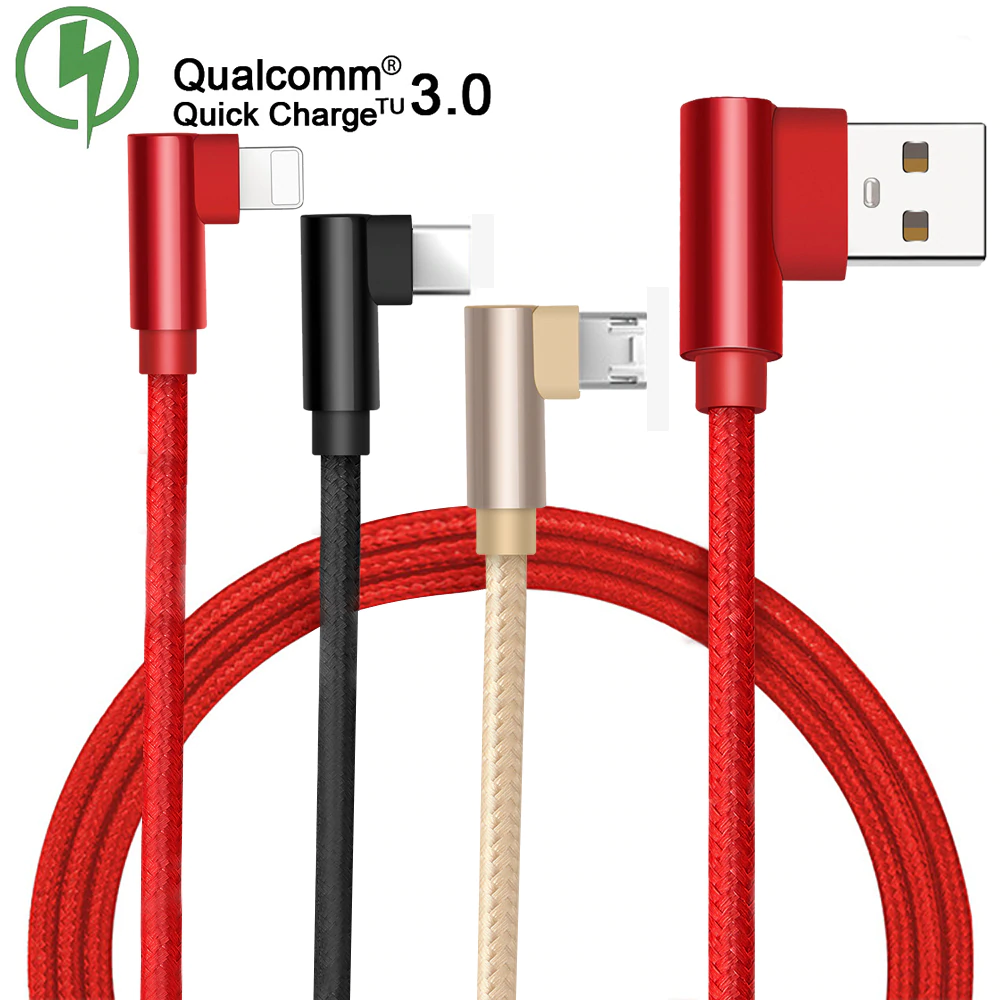 Cable QC 3.0 1.5m solo 1,41€
