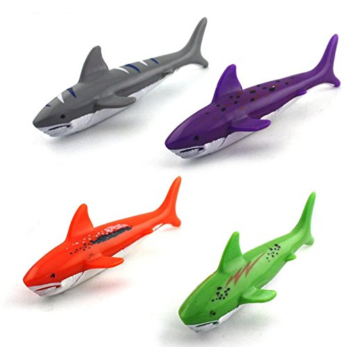 4 tiburones para los pequeños