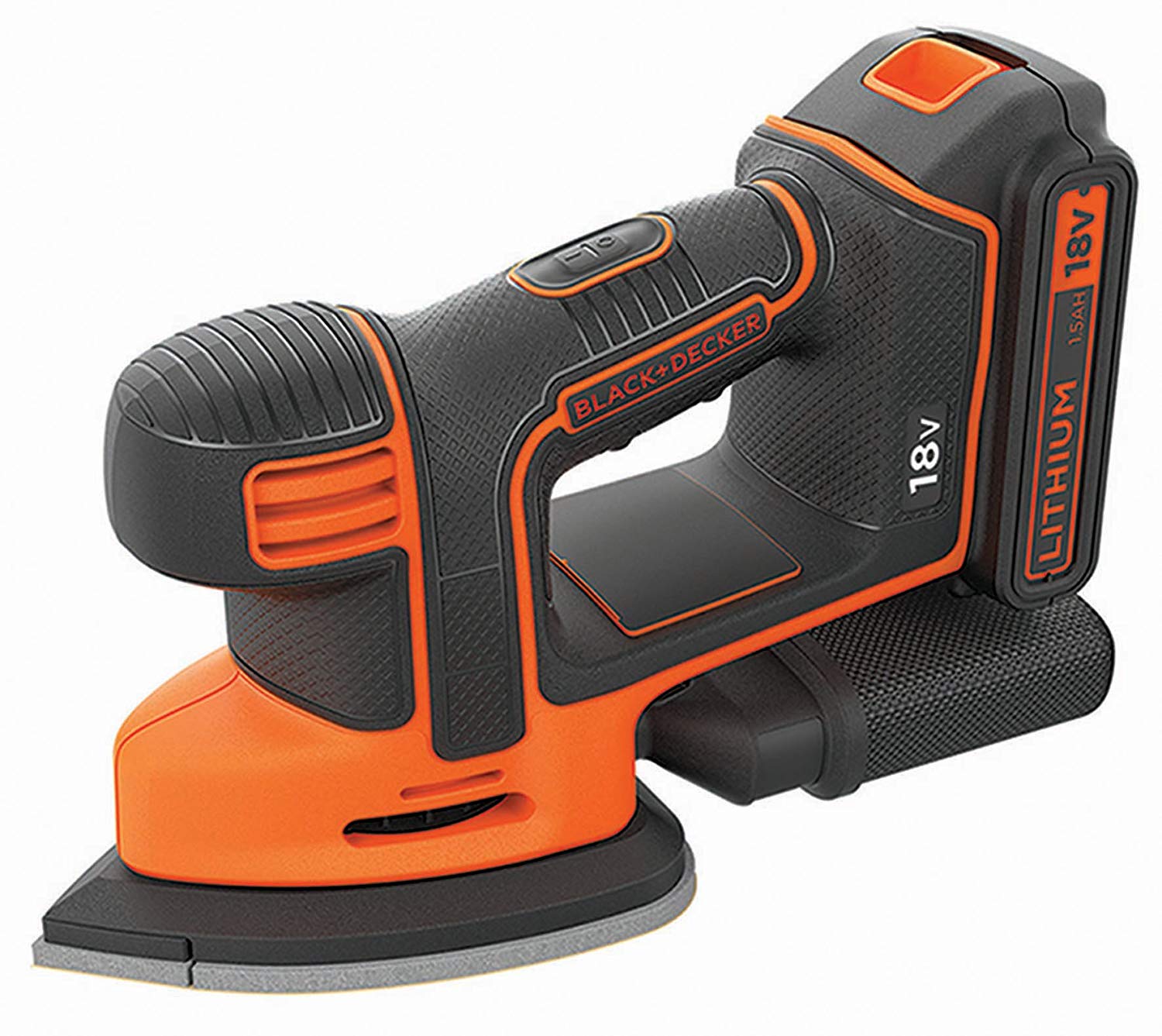 Lijadora Black+Decker 18V con batería solo 50,2€
