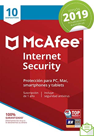 McAfee Internet Security 2019 totalmente gratis
