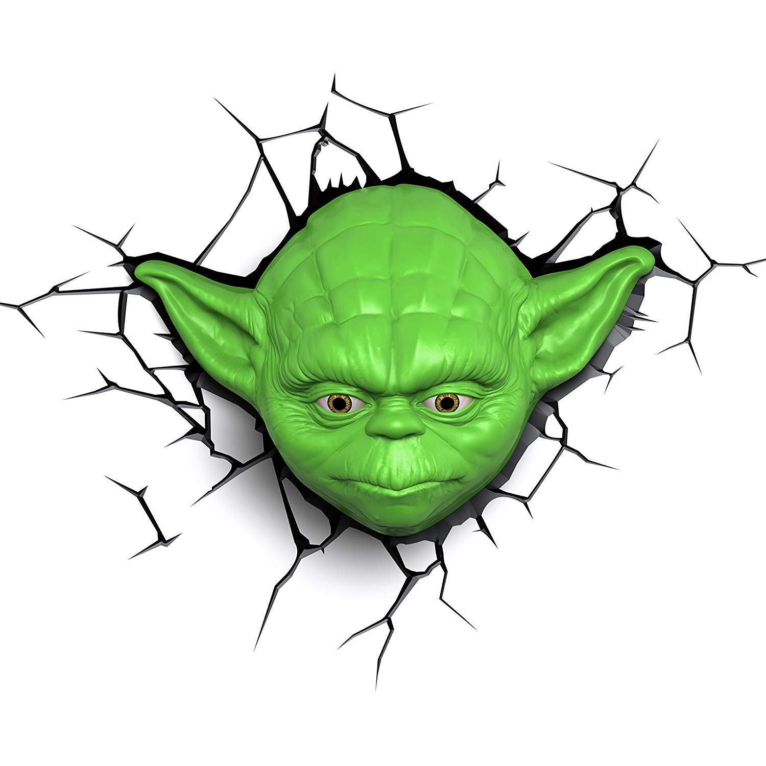 Lámpara decorativa 3D Yoda Star Wars