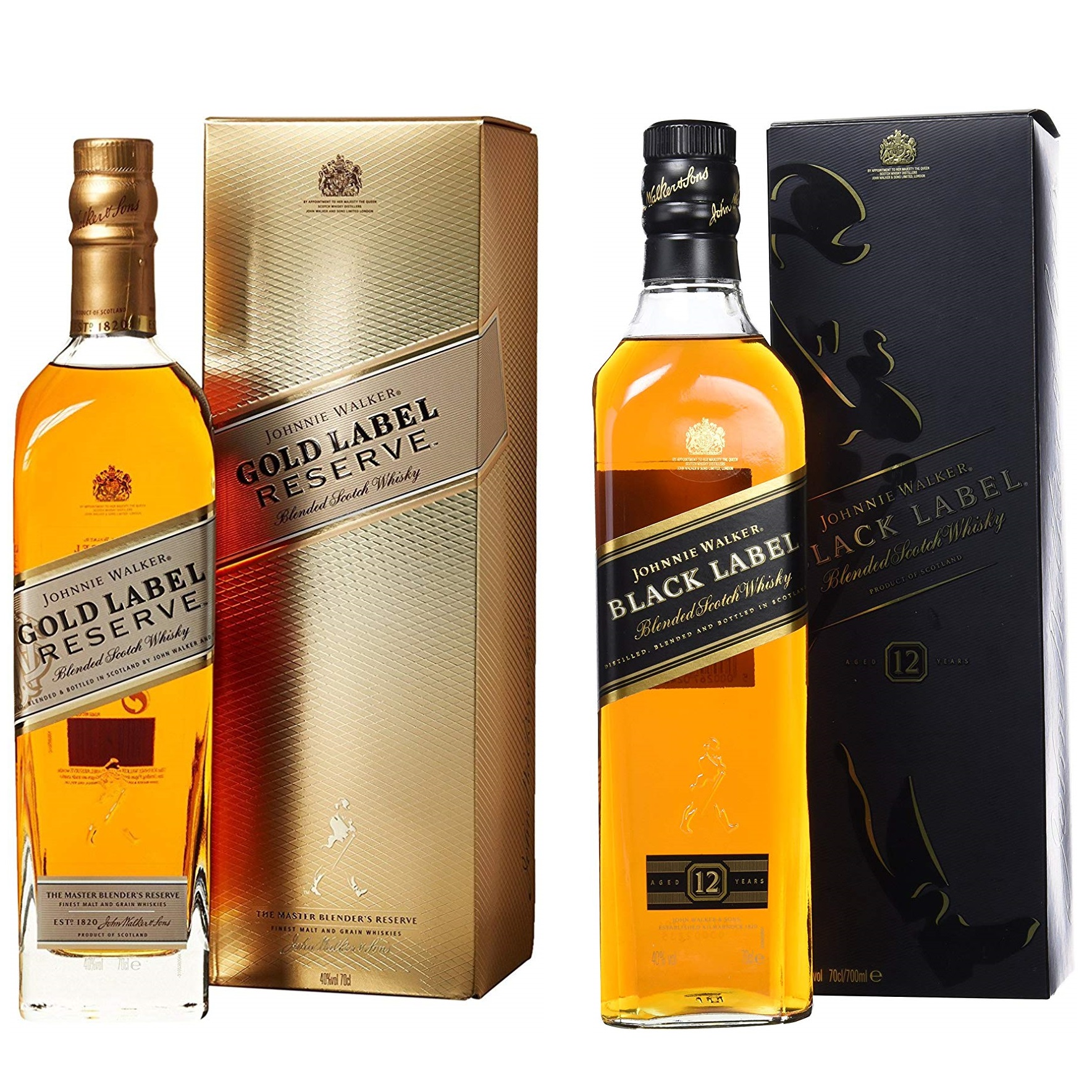 Johnnie Walker Whisky Escocés Black & Gold