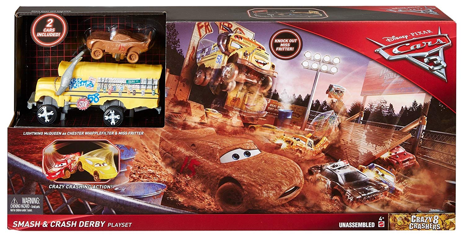 Pista Choques Locos Cars 3 solo 22,2€