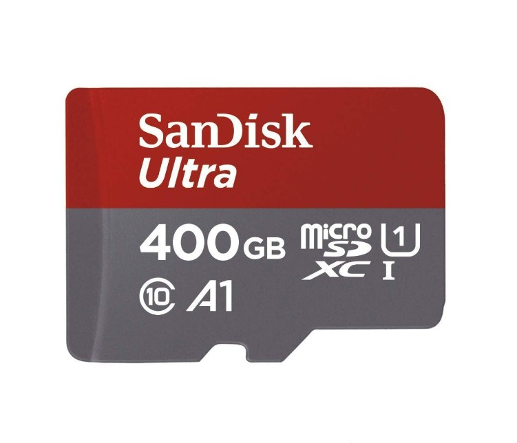 Sandisk Ultra MicroSD 400GB solo 74,4€