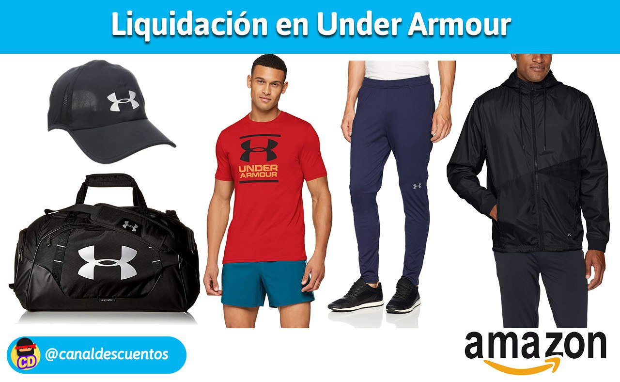 Liquidación en marca Under Armour