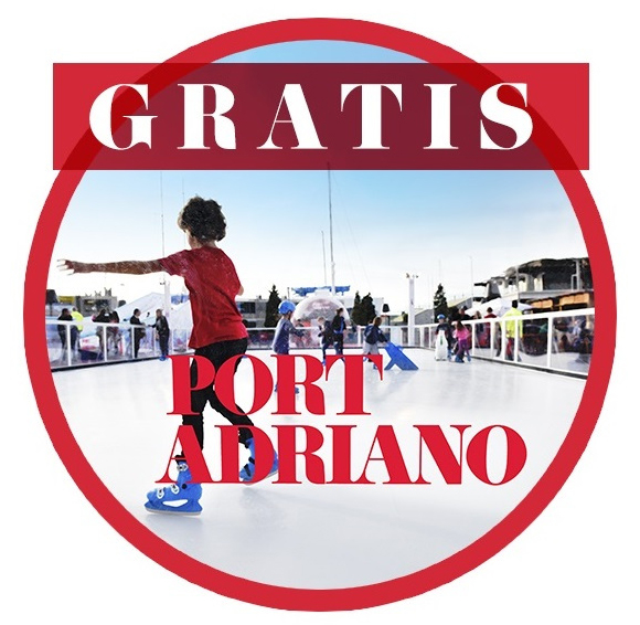 Entrada y alquiler de patines GRATIS en el parque temático de hielo Port Adriano