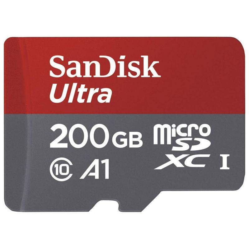 SanDisk MicroSD Ultra 200GB solo 29,9€