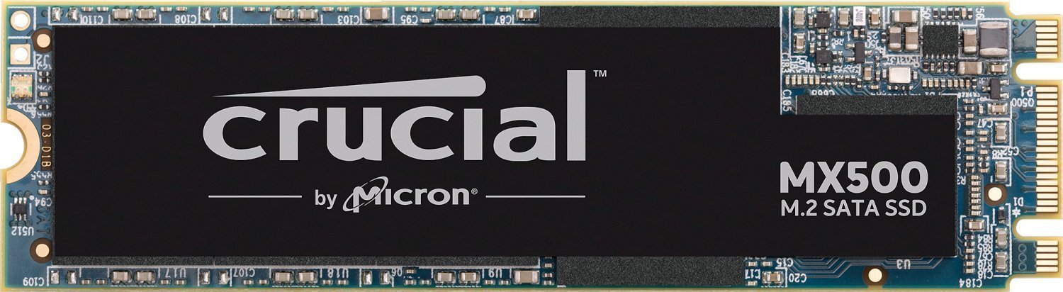 SSD M2 500GB Crucial MX500 solo 64,99€