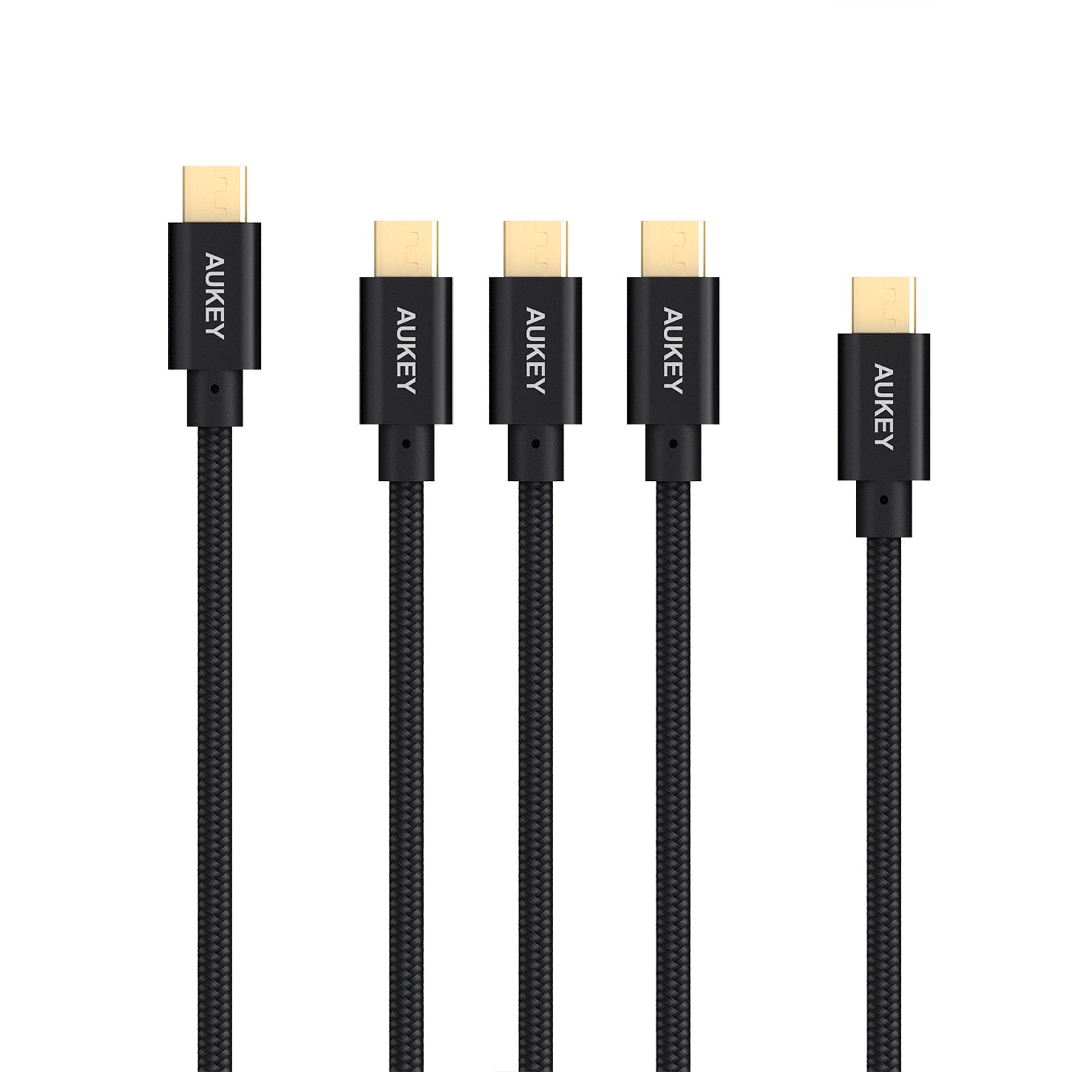 5 cables trenzados micro USB solo 4,1€