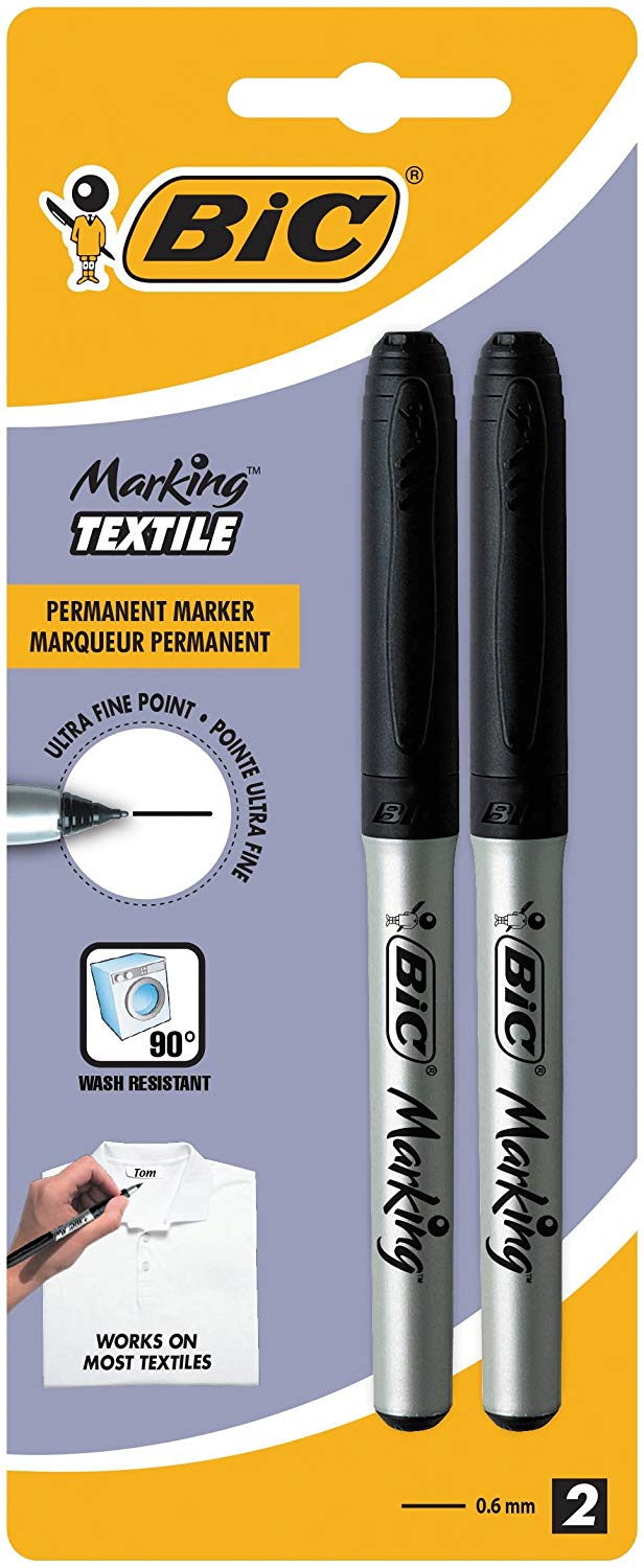 2 BIC Marking Textile solo 1,8€