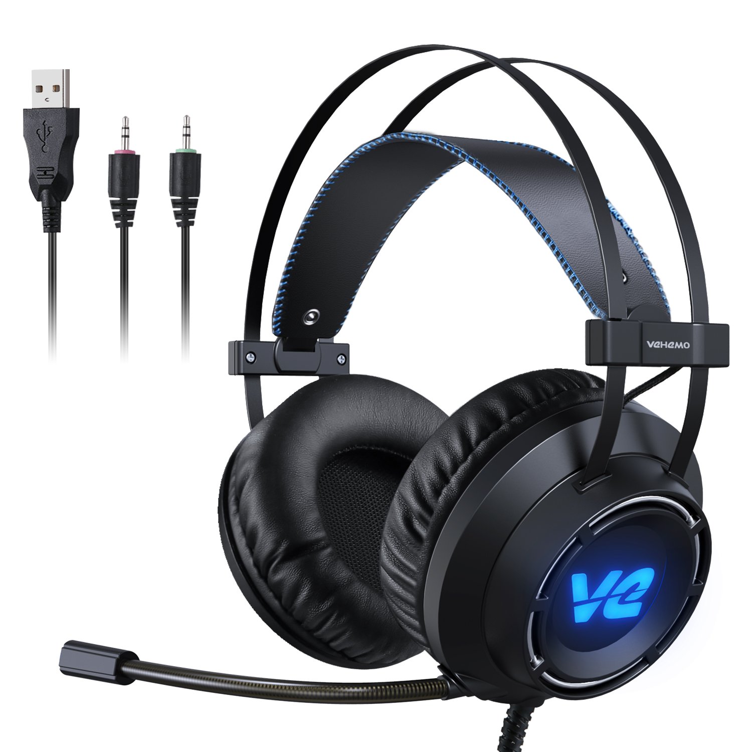 Auriculares gaming led solo 9,9€