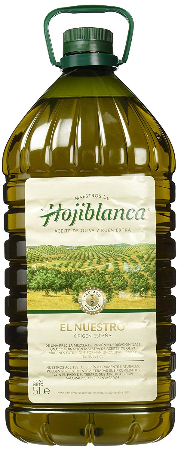 5 litros aceite de oliva virgen extra Hojiblanca solo 18,9€