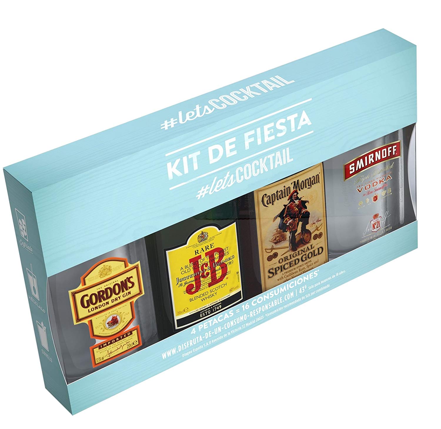 Kit de bebidas para fiesta solo 12,3€