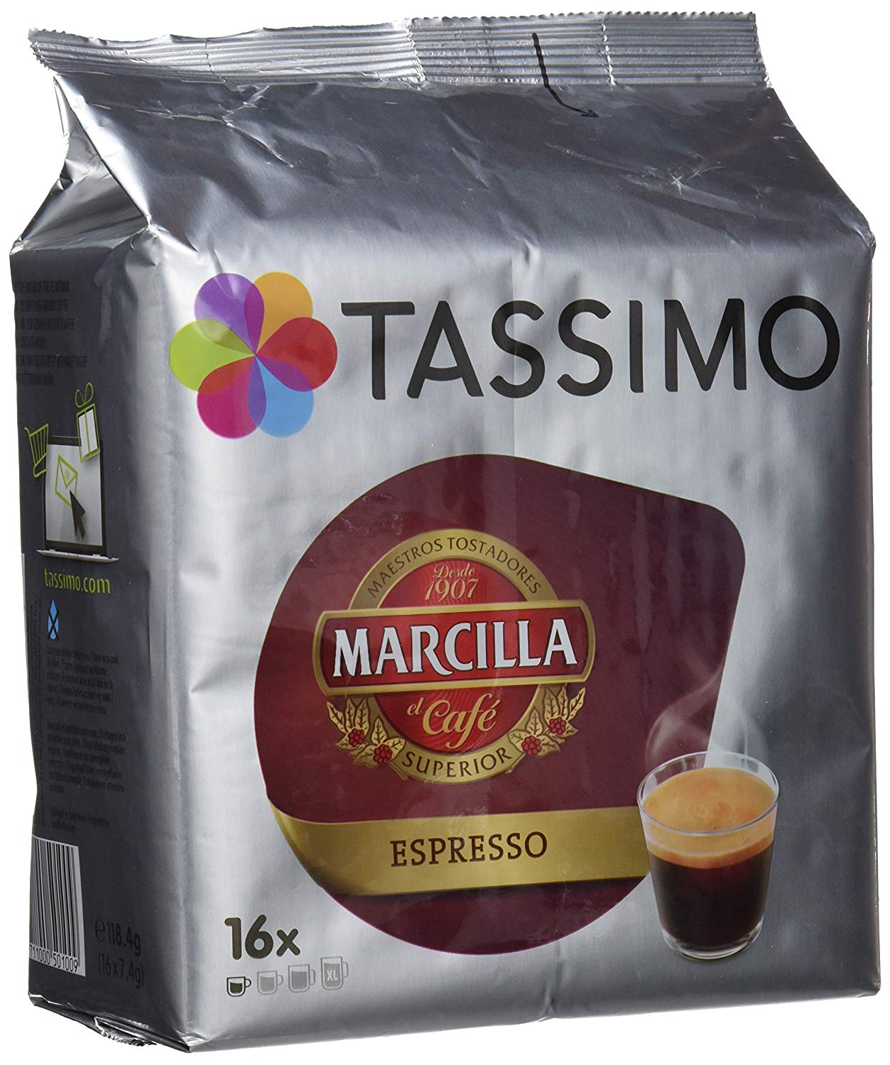 Pack de 80 cápsulas de café (Espresso)solo 4,3€