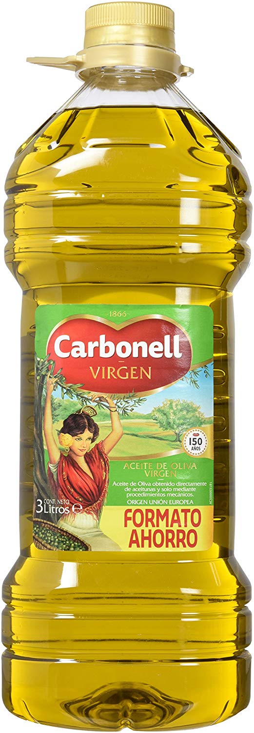 3 litros aceite de oliva virgen Carbonell solo 9,9€