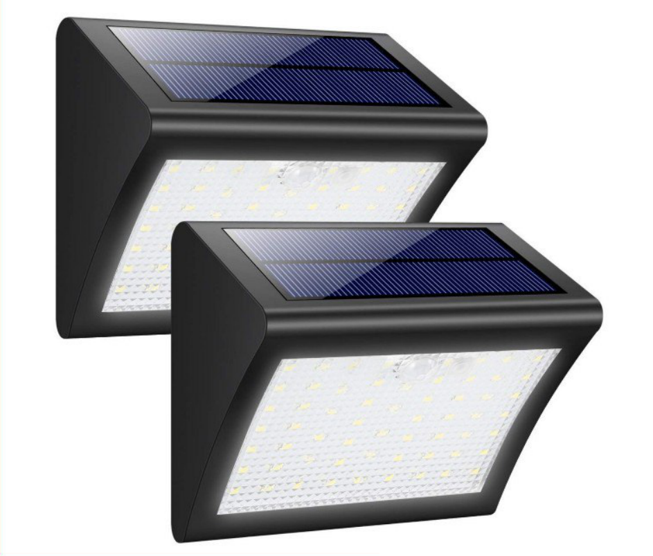 2 focos solares con 60 LEDs solo 18,9€