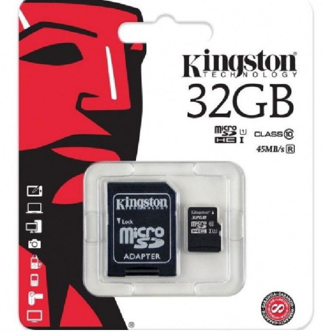Tarjeta Kingston 32GB solo 4,3€