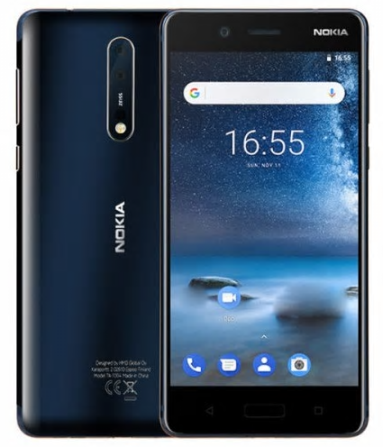 Nokia 8 Global 6GB/128GB solo 250€