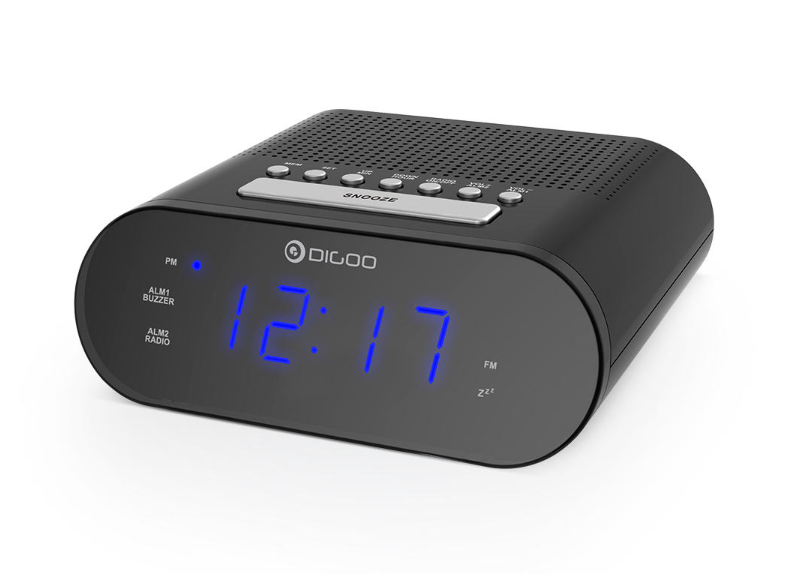 Reloj despertador con radio solo 7,8€