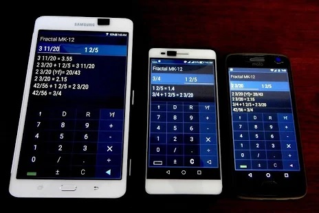 calculadora de fracciones para android