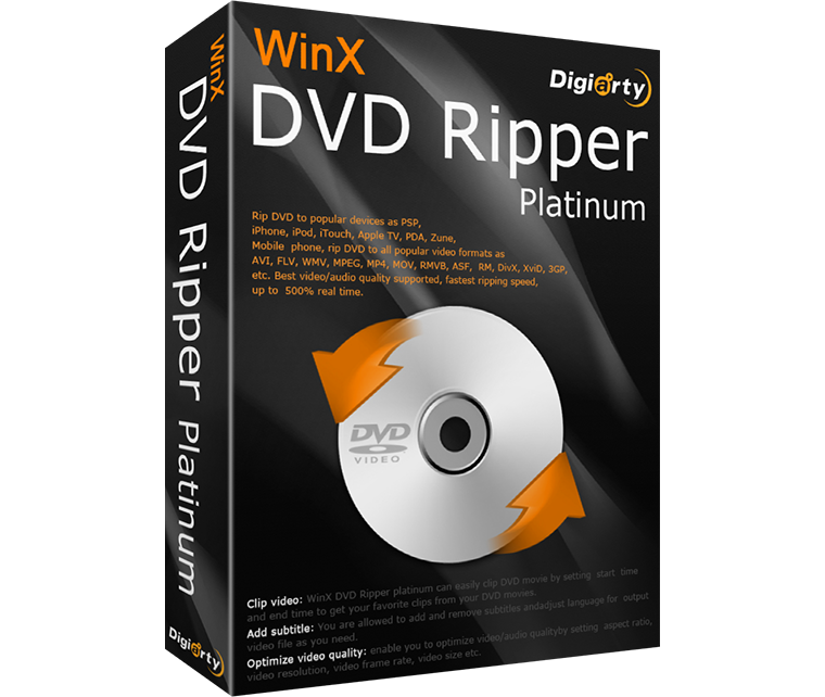 WinX DVD Ripper Platinum GRATIS