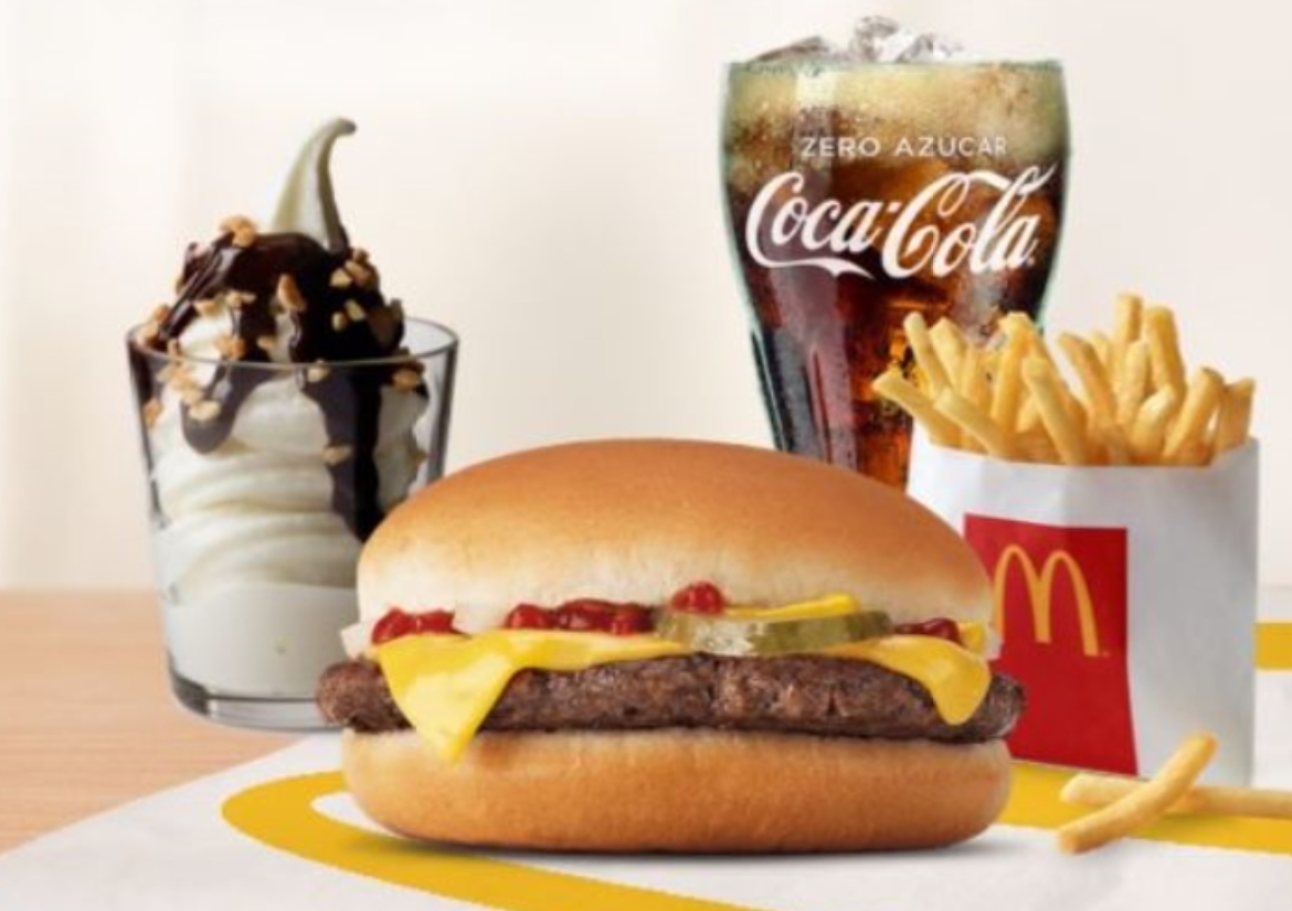 4 Productos en McDonald´s solo 2,9€