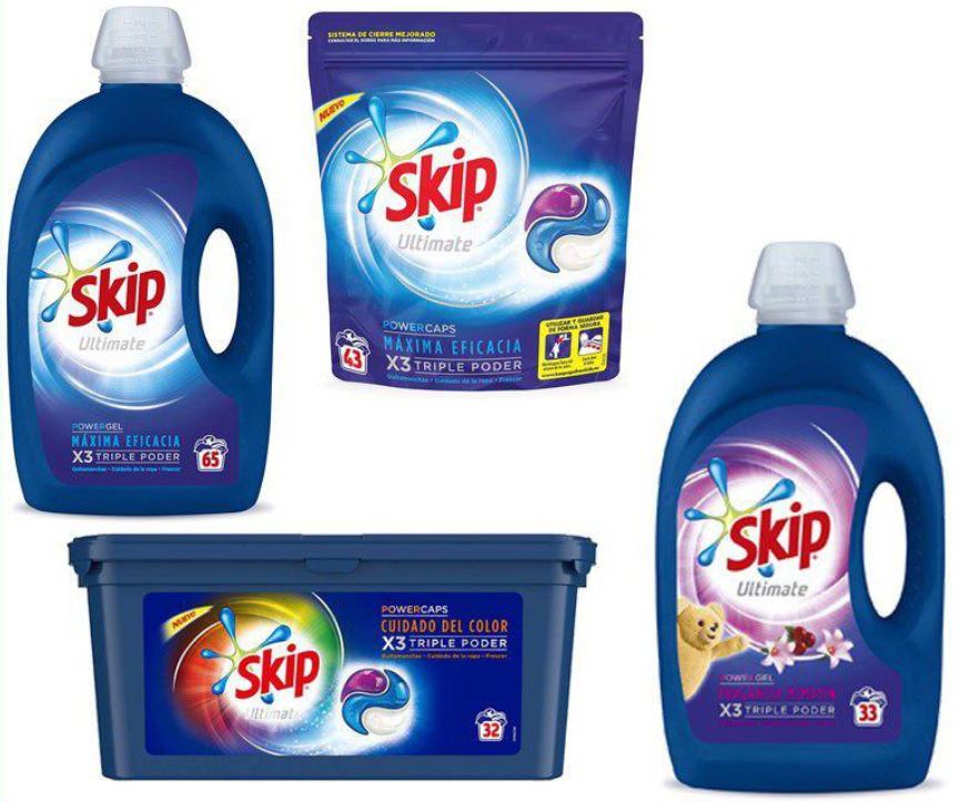 Descuentos en detergente Skip