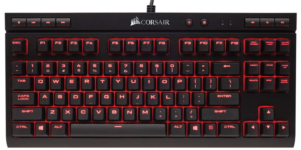 Teclado mecánico Corsair K63 solo 59,9€