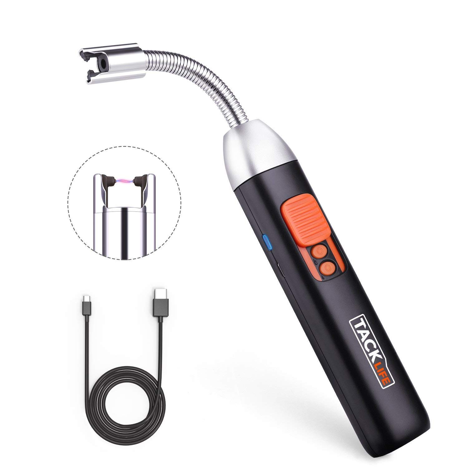 Mechero Tacklife sin llama solo 3,9€