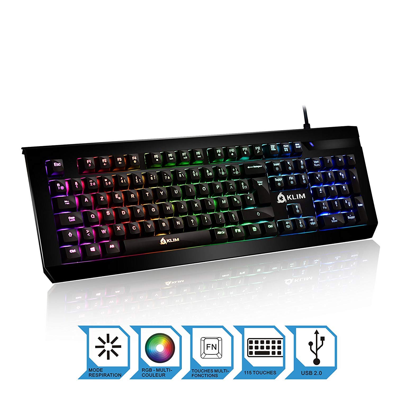 Teclado Klim Domination solo 25€