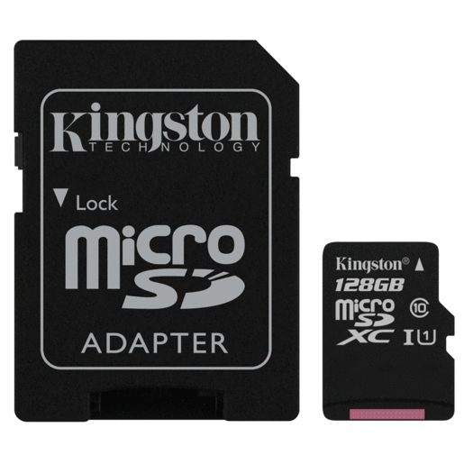 Micro SD Kingston 128GB clase 10 solo 17,2€