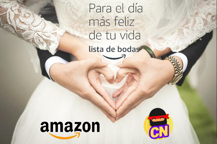 Crea tu lista de bodas en Amazon