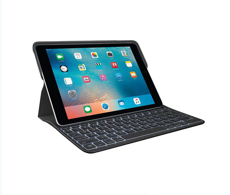 Funda con teclado retroiluminado para iPad Pro de 9,7 solo 4-5€