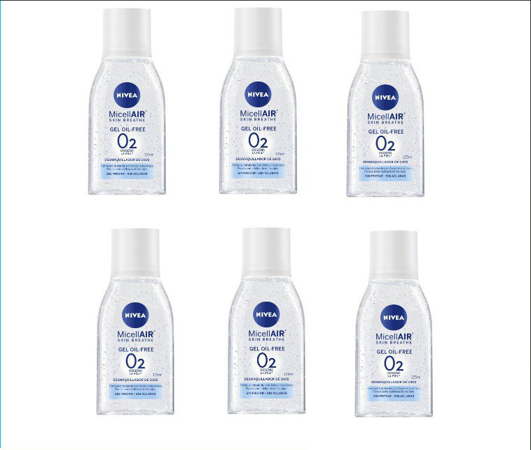 Pack 6 NIVEA Gel Desmaquillador Micelar para Ojos solo 11,3€