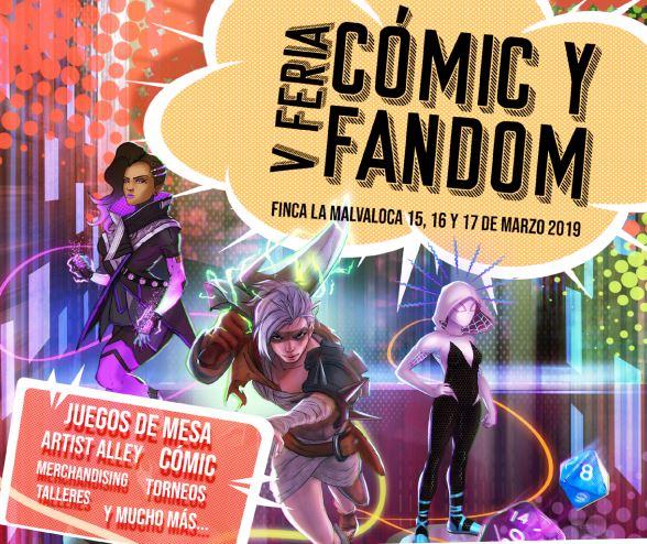 Feria del cómic y Fandom en Madrid GRATIS