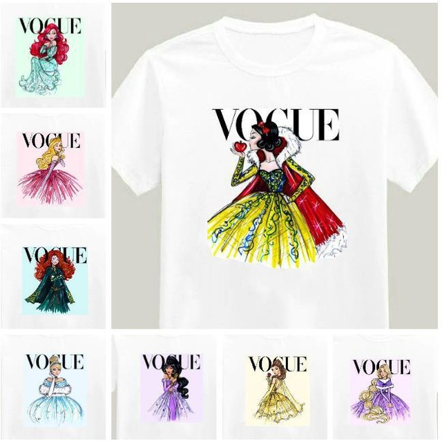 Camisetas princesas Disney Vogue solo 4,84€