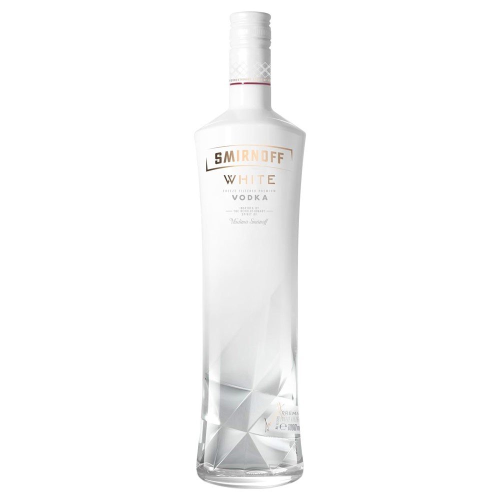Botella Smirnoff Vodka White 1L solo 14,6€