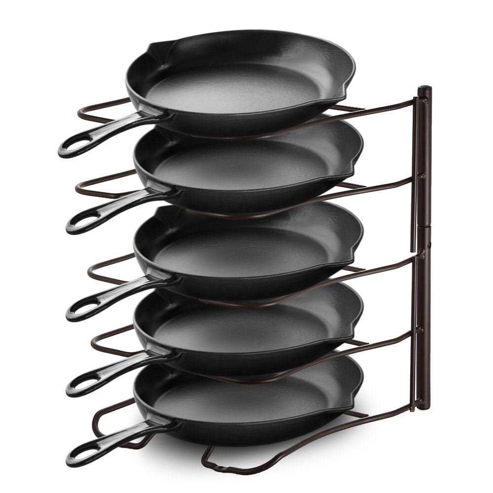 Organizador de 5 sartenes solo 11€