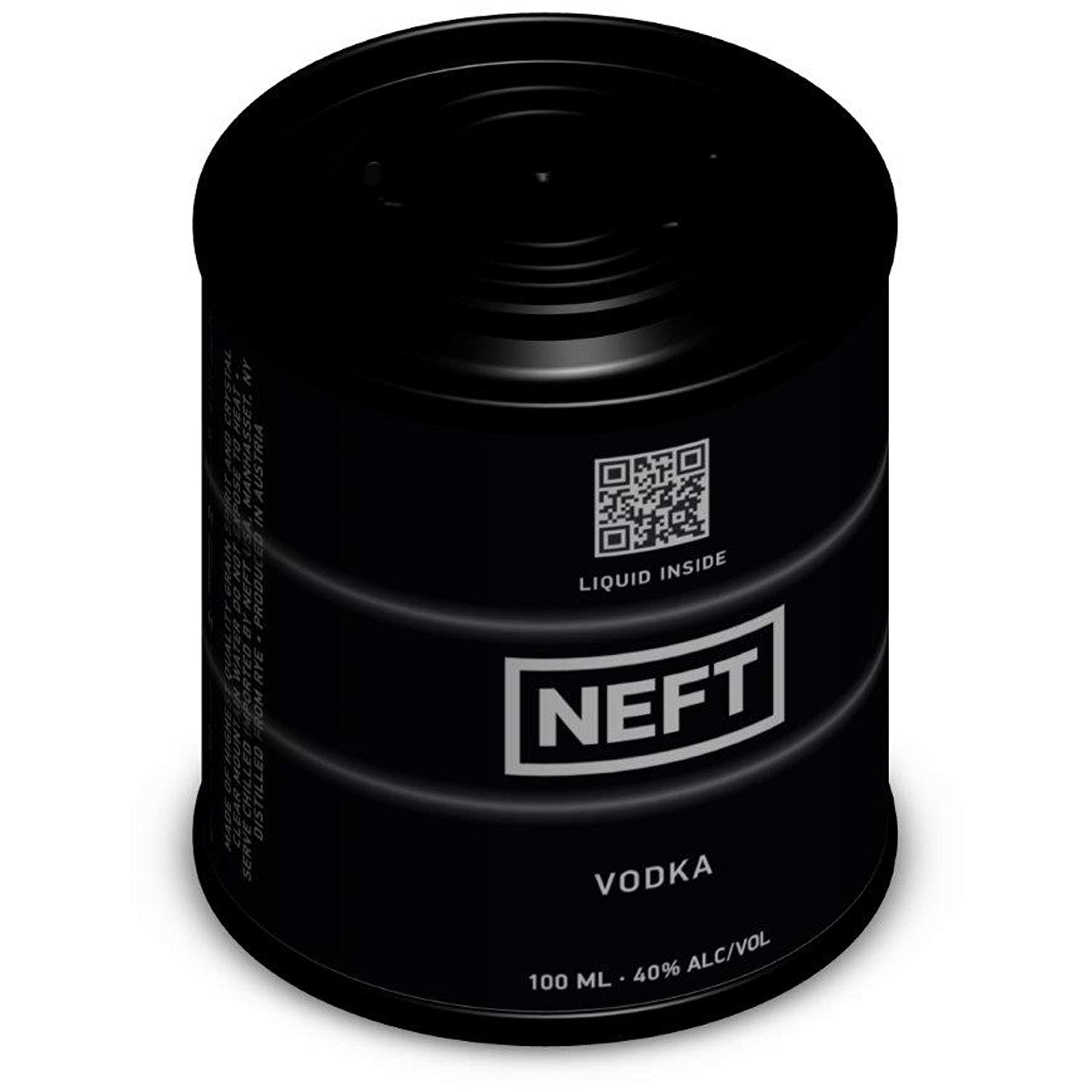 Vodka NEFT Black Barrel solo 10€