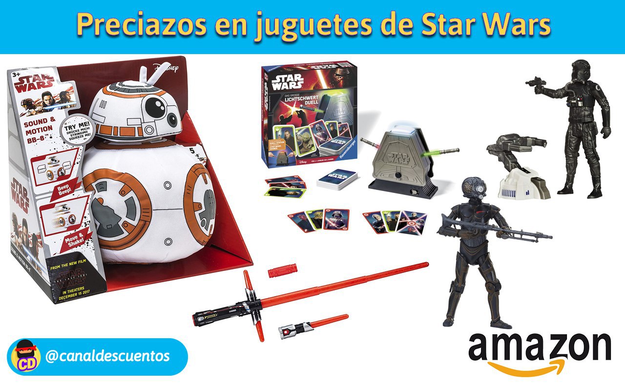 Preciazos en juguetes de Star Wars