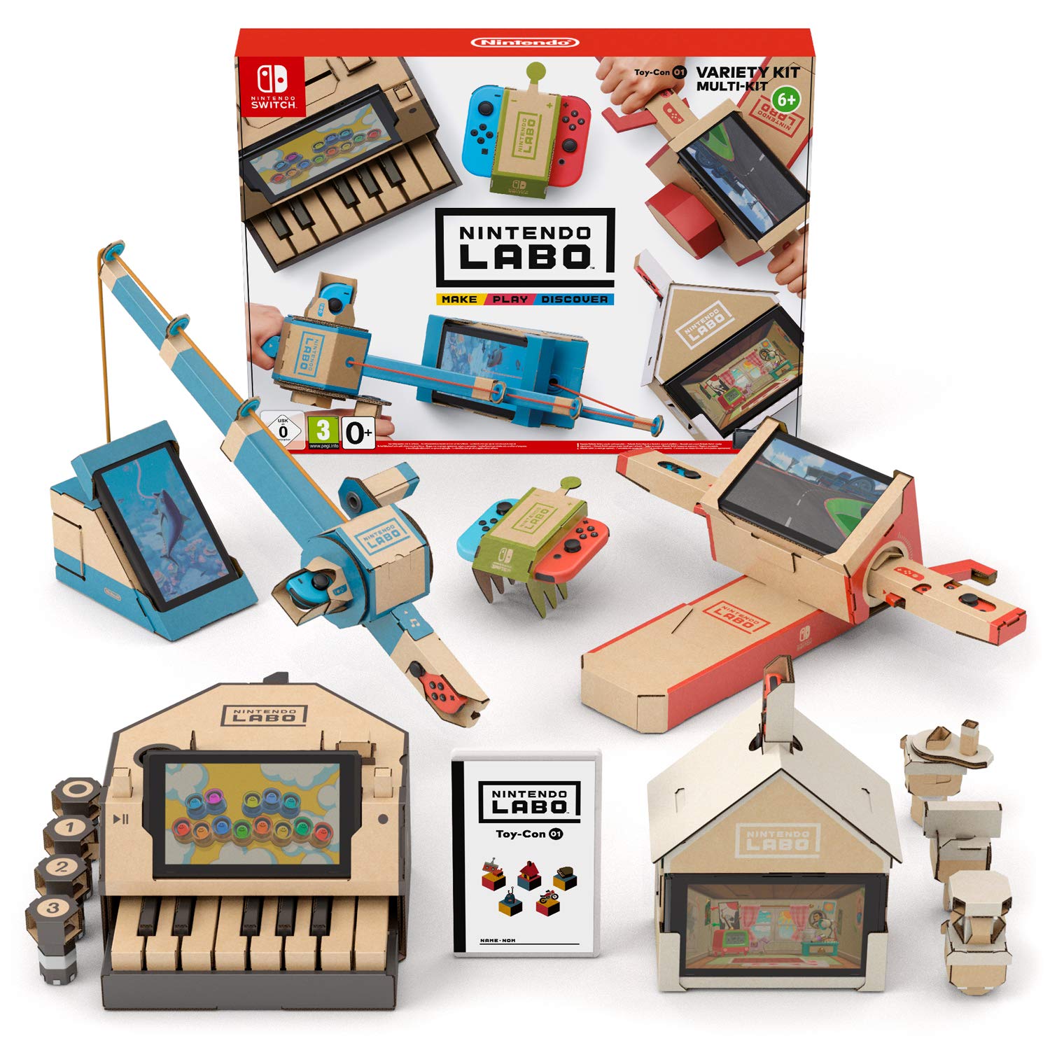 Switch Nintendo Labo Kit Variado solo 33,8€
